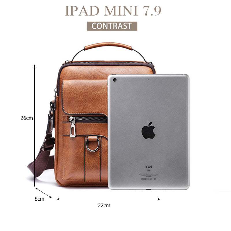 Leather Shoulder Bag Vintage Crossbody Bags
