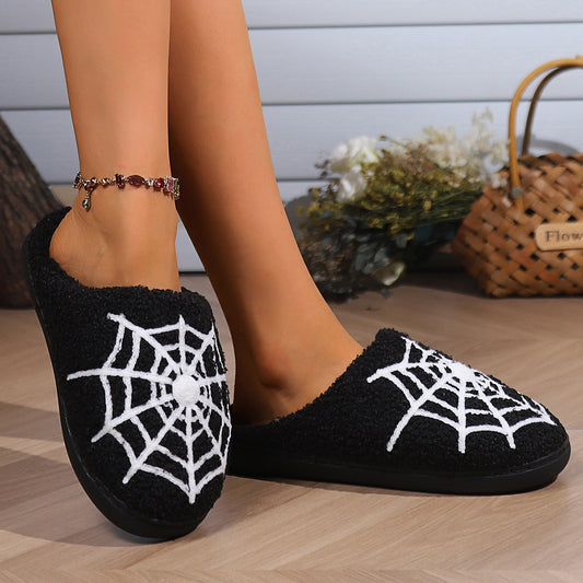 Cotton Slippers Cartoon Spider Neutral Home