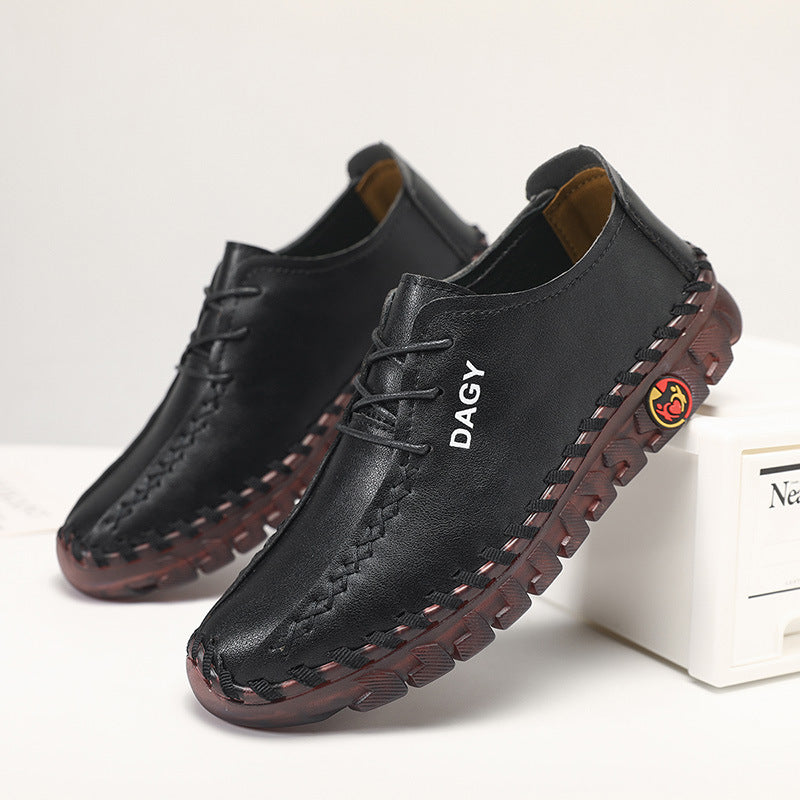 Leather New Designs Soft Loafers Shoes