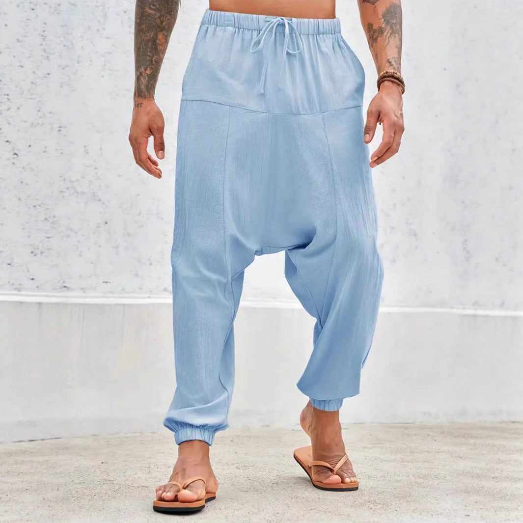 Breathable Cuffed Beach Pants