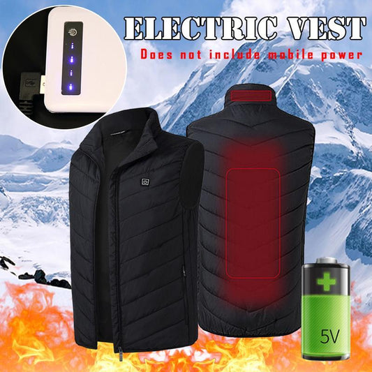 Heated Vest Smart Electric Heating Waistcoat Winter