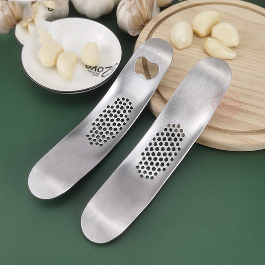 Stainless Steel Garlic Press Boat