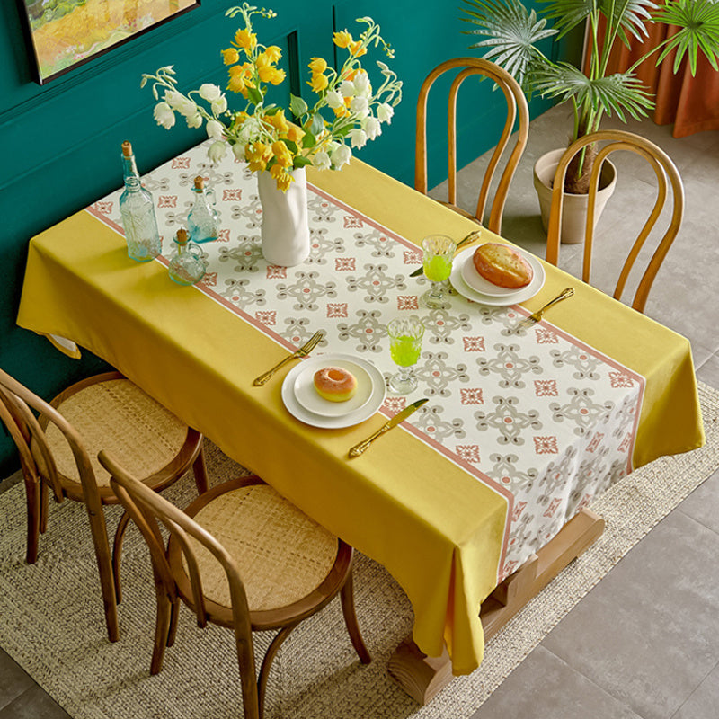 Household Small Fresh Table Runner Mat