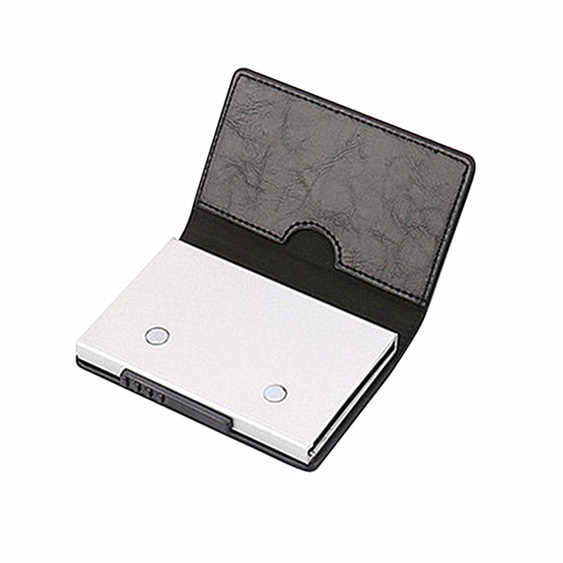 RFID Blocking Leather Card Holder Credit Card Wallet