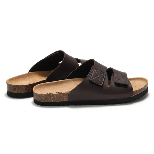 Leather Cork Summer Sandals