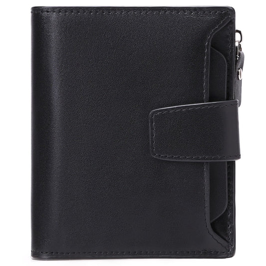 Genuine Leather Short Korean Style Wallet