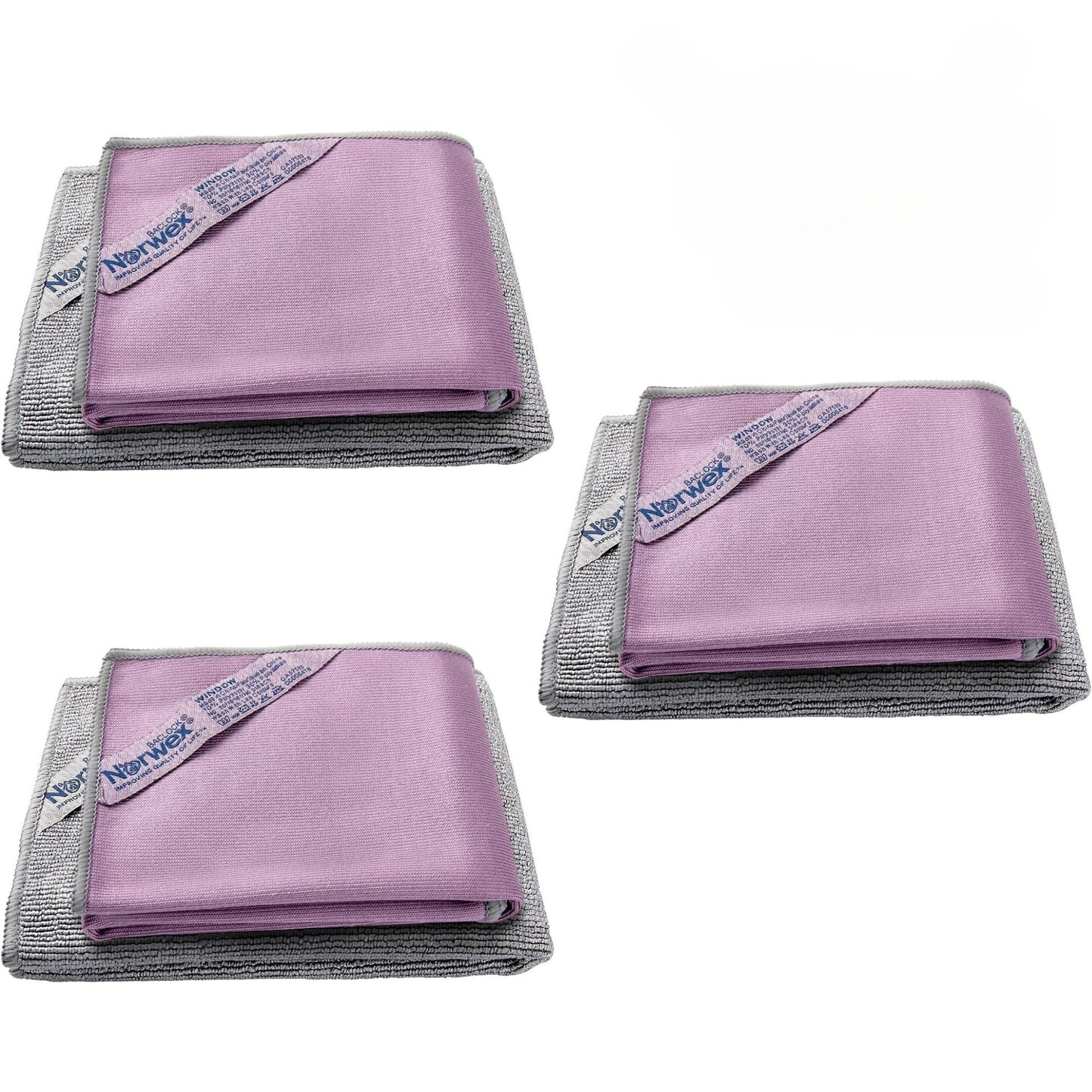 3 Set of Norwex Basic Package; EnviroCloth + Window Cloth