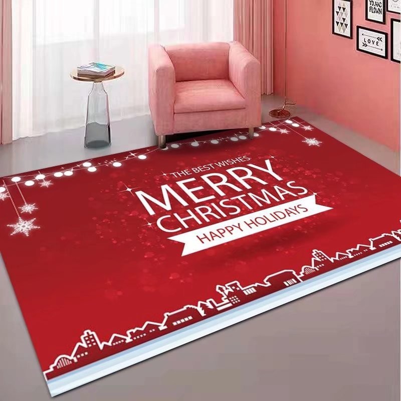 Christmas Carpet Festive Holiday Mat