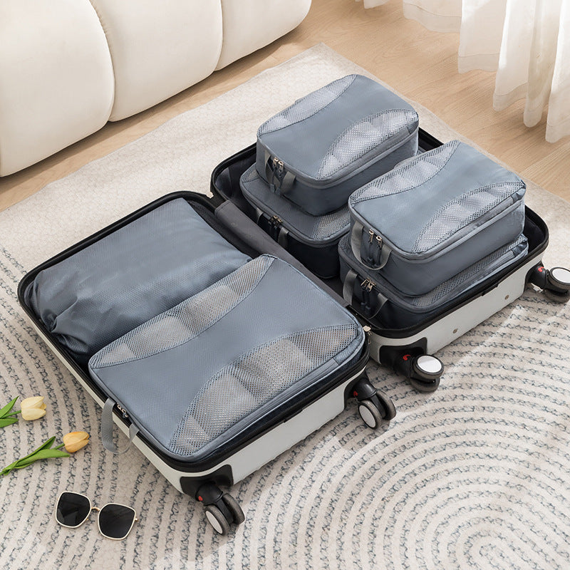 Travel Compressed Set Luggage Organizing Folders Large Capacity Business Trip Storage Bag