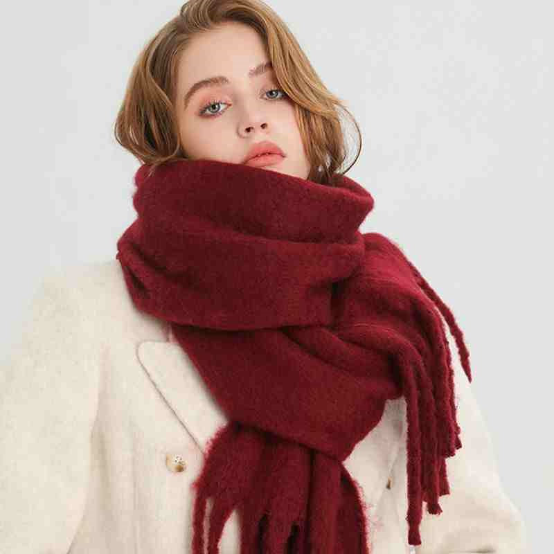 Women's Winter Scarves Cashmere Keep Warm