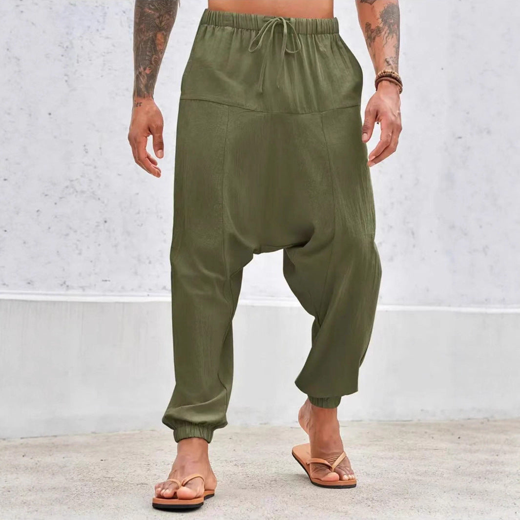 Breathable Cuffed Beach Pants