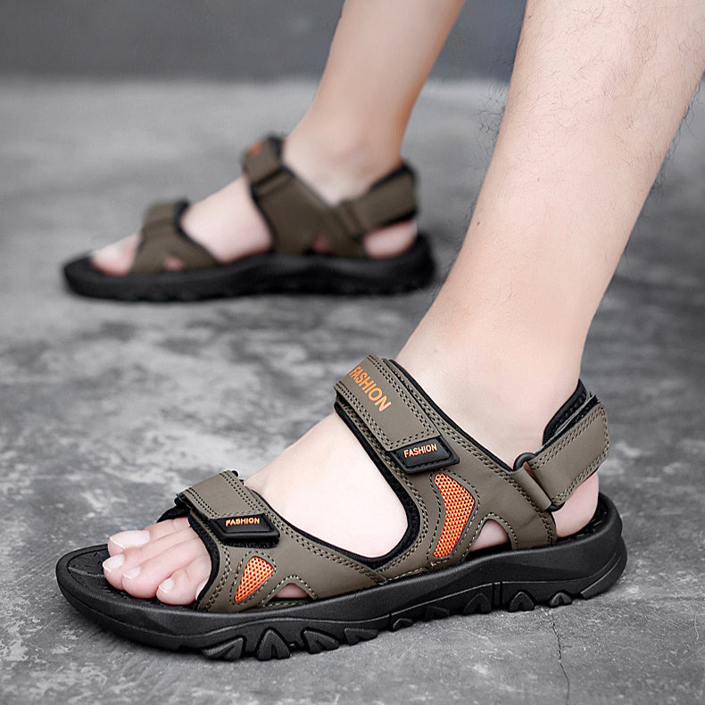 Breathable Summer Velcro Beach Sandals