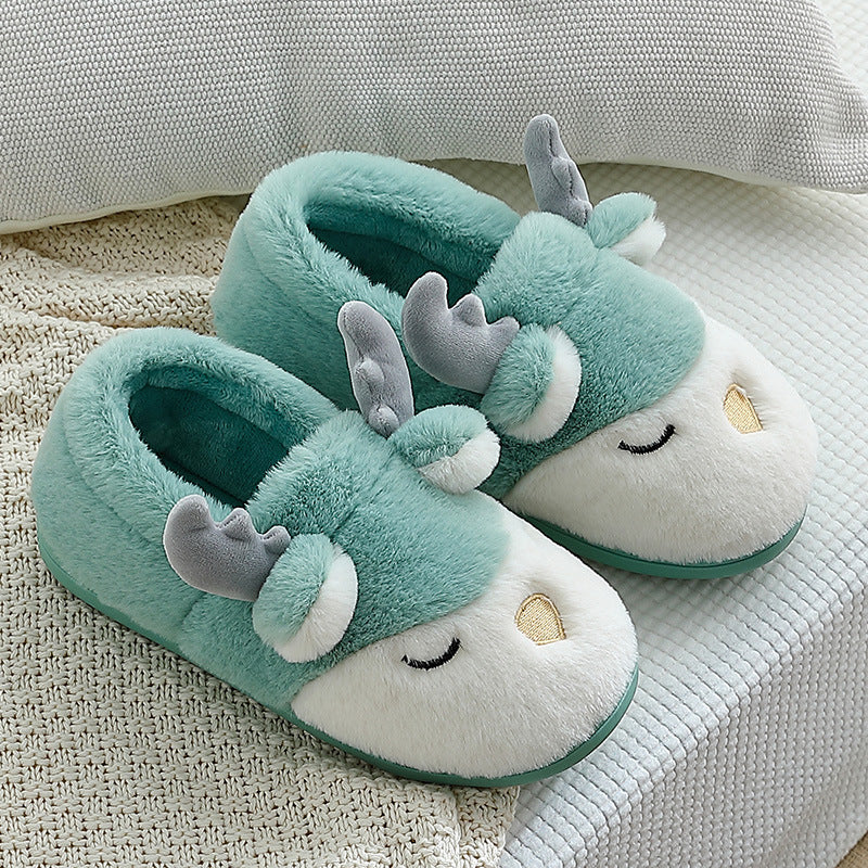 Christmas Elk Non-Slip Slippers