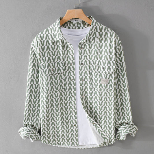 Plaid Long Sleeve Casual Loose Shirt