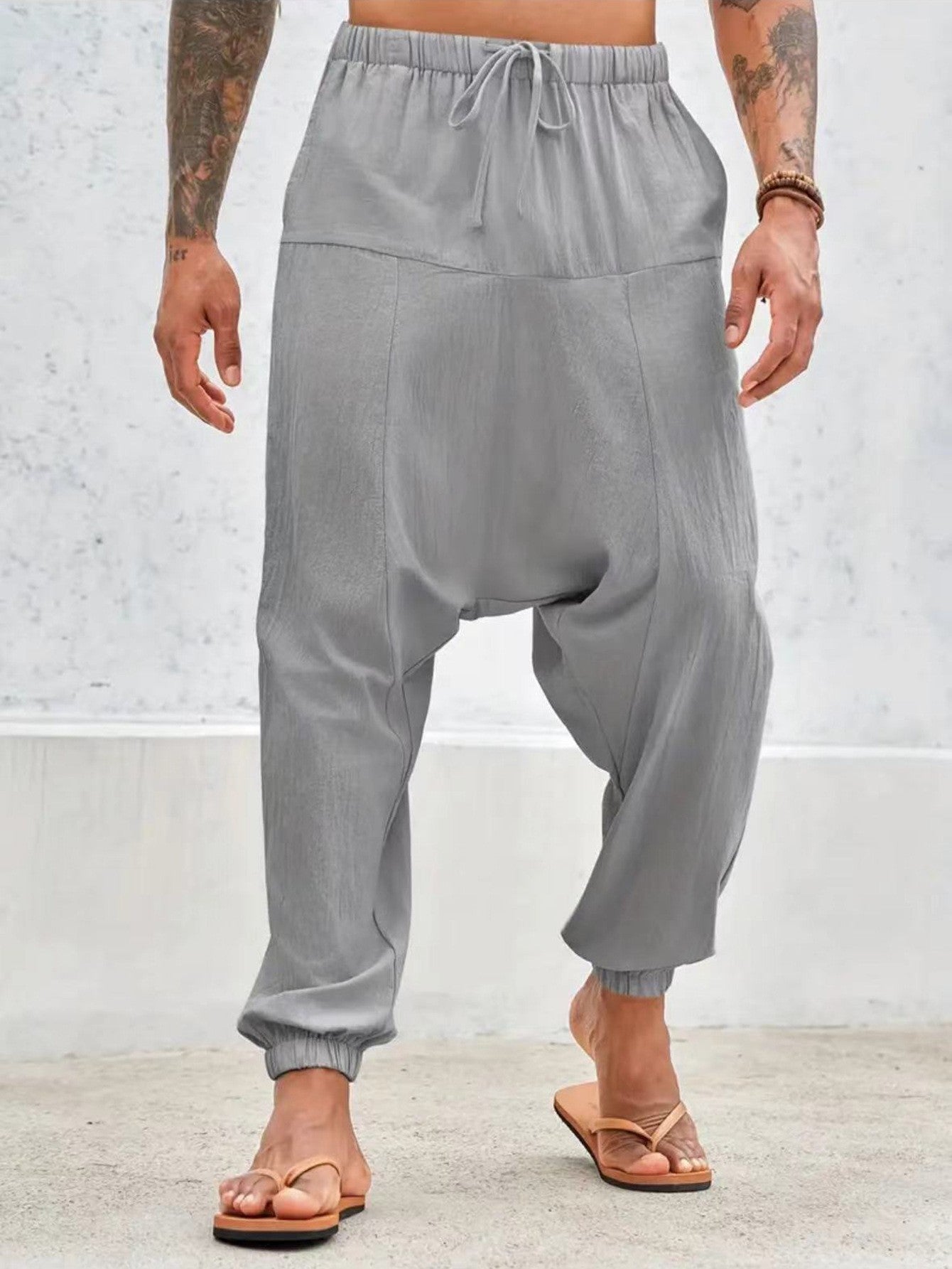 Breathable Cuffed Beach Pants