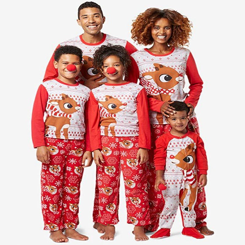 Christmas Family Matching Pajamas Sleepwear Set