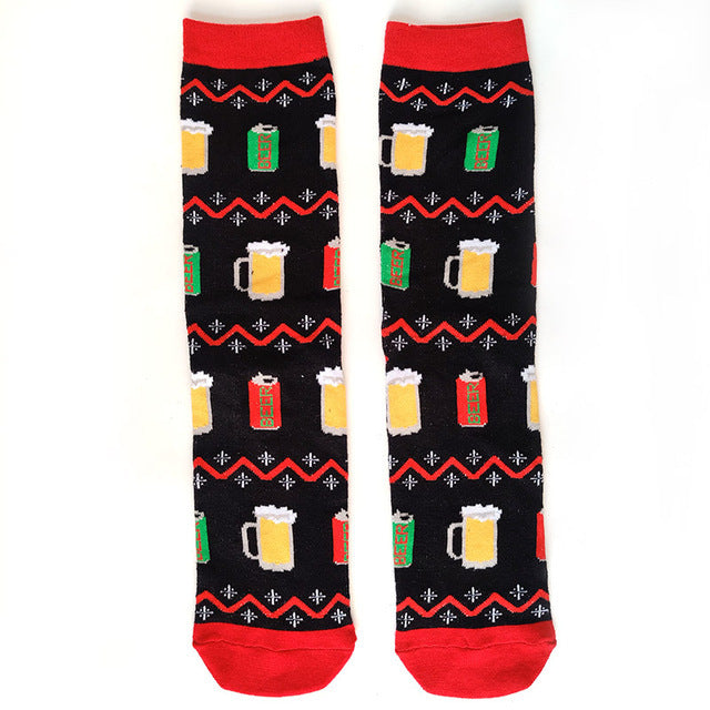 New Christmas Men Socks New Year Funny Christmas Tree