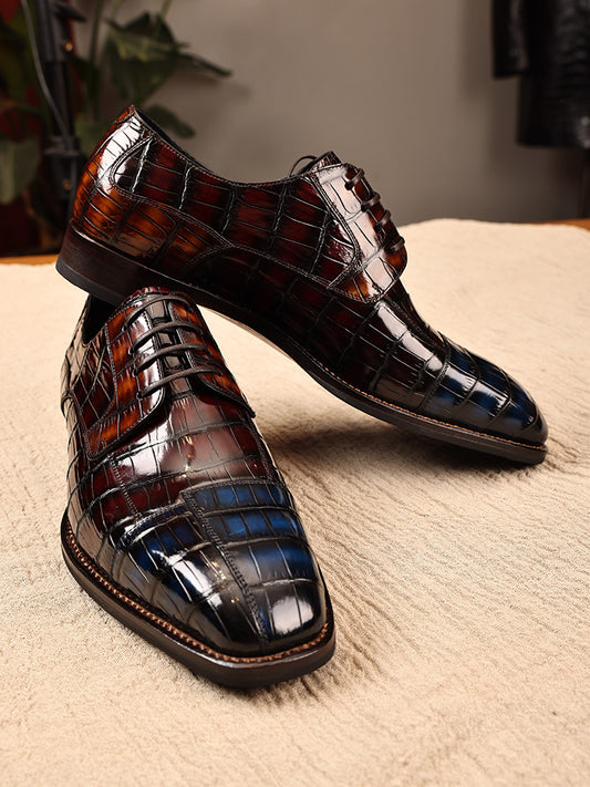 Genuine Leather Polished Business or Casual Pointed Toe Shoes
