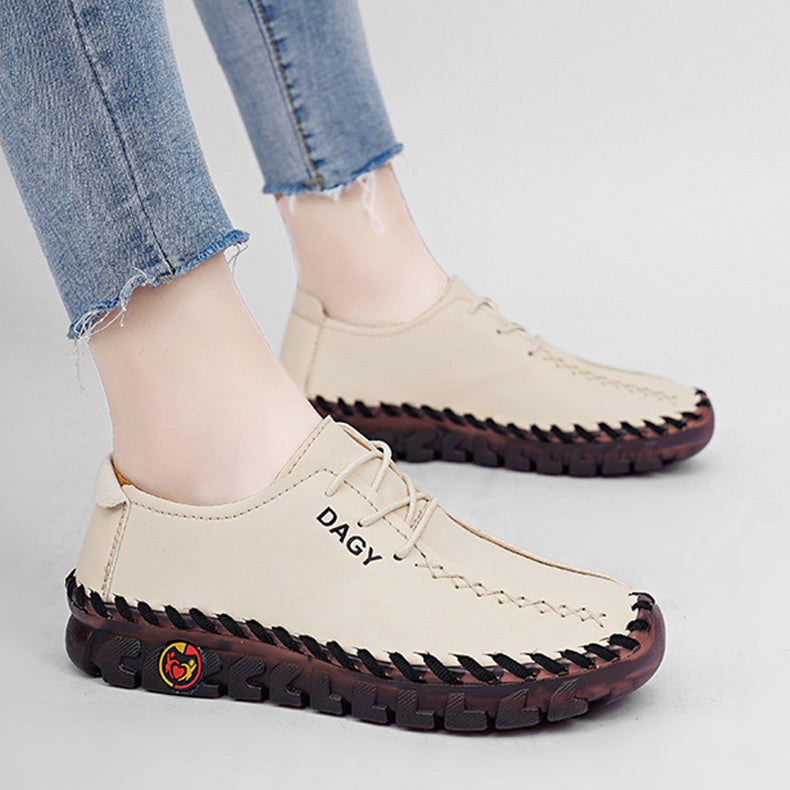 Leather New Designs Soft Loafers Shoes