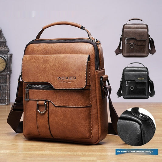 Leather Retro Messenger Shoulder Crossbody Bags