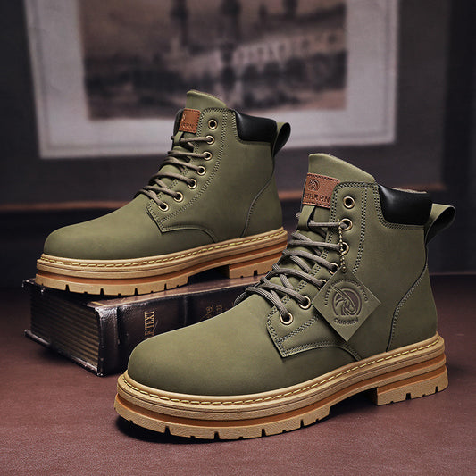 Vintage Plus Size Leather Boots