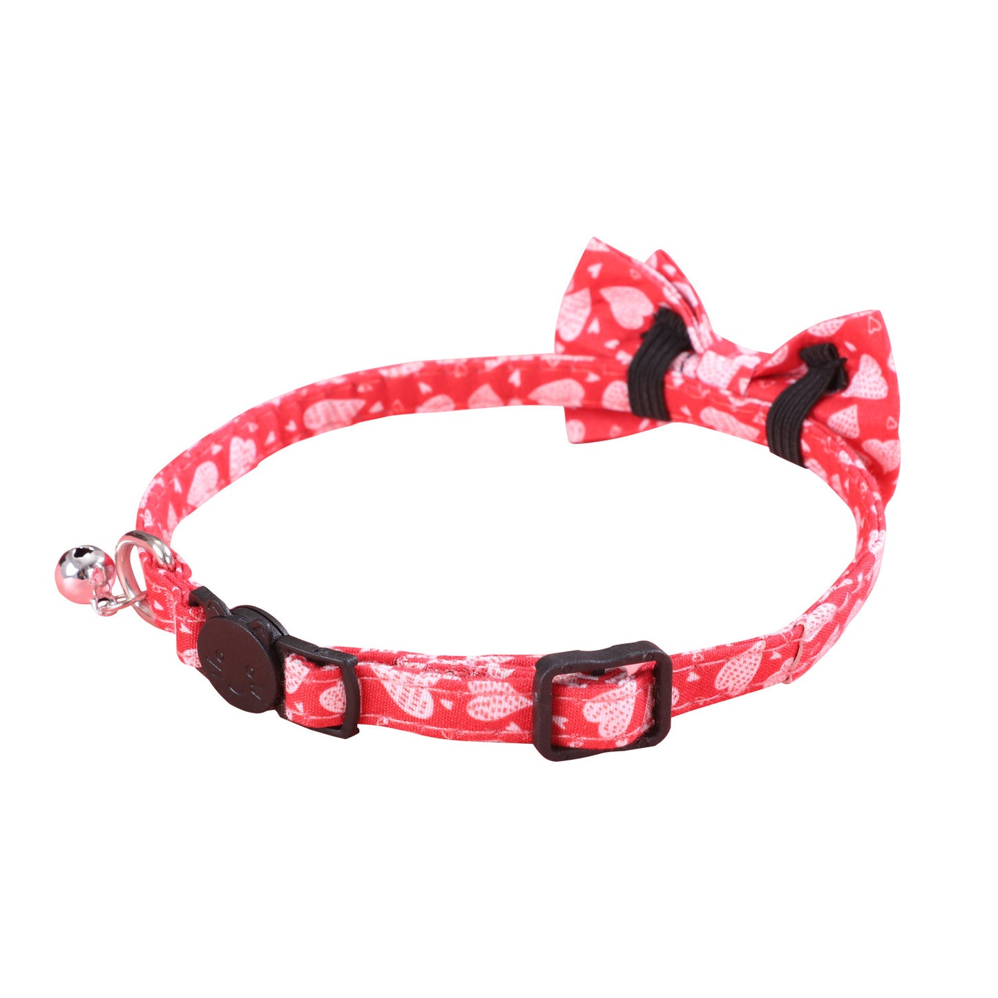 Valentines Day Cat and Dog Leash Bow Tie