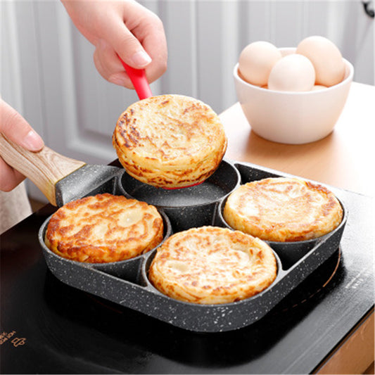 Multi Functional 4 Hole Non Stick Frying Pan