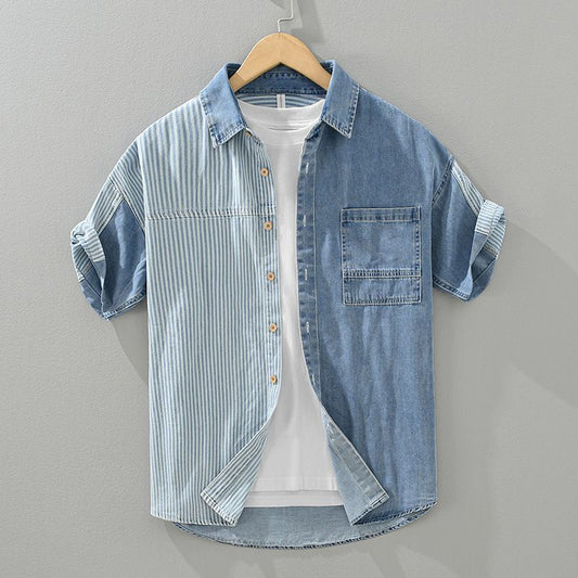 Coast Design Denim Short Sleeve Shirt