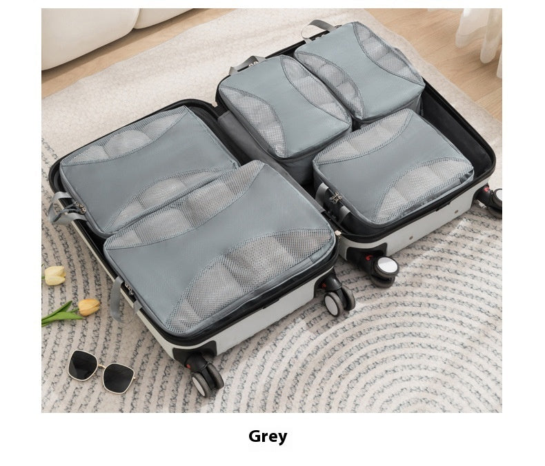 Travel Compressed Set Luggage Organizing Folders Large Capacity Business Trip Storage Bag