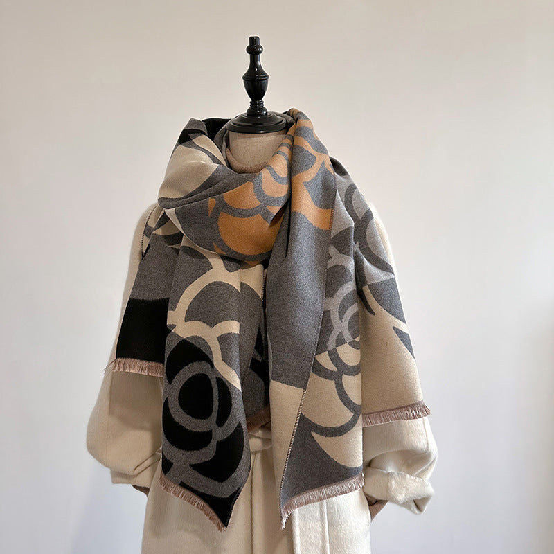 Dual-Use Warm Scarf Winter Cloak