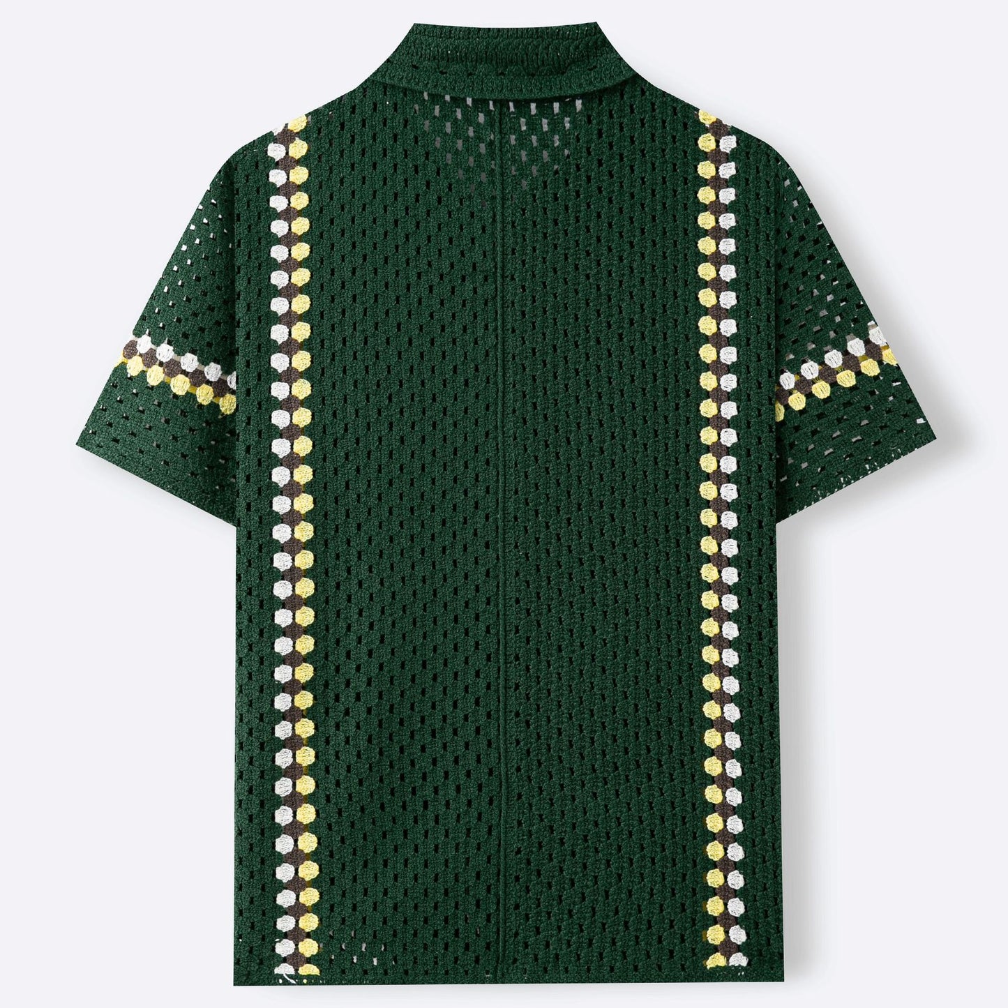 Water-Soluble Crochet Cardigan Shirt
