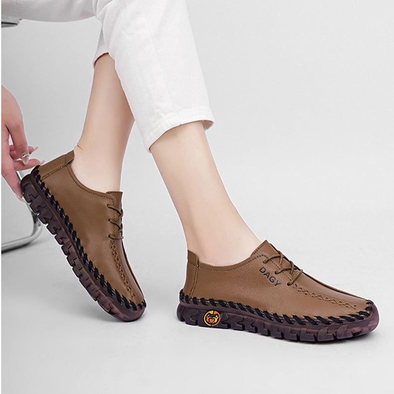 Leather New Designs Soft Loafers Shoes