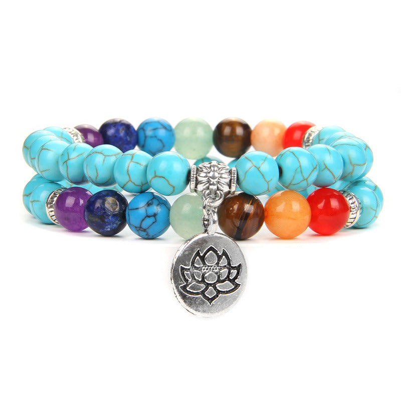 Seven Chakra Yoga Energy Bracelets