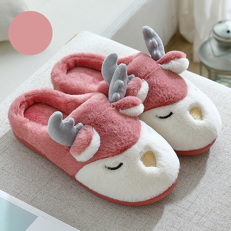 Christmas Elk Non-Slip Slippers