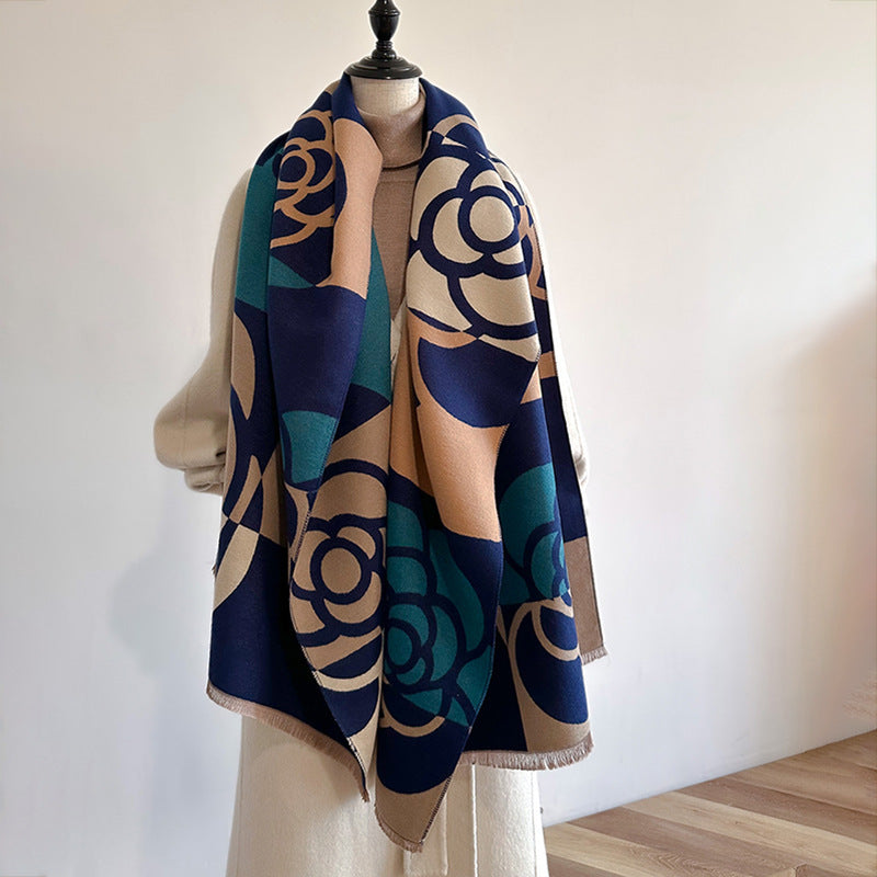 Dual-Use Warm Scarf Winter Cloak