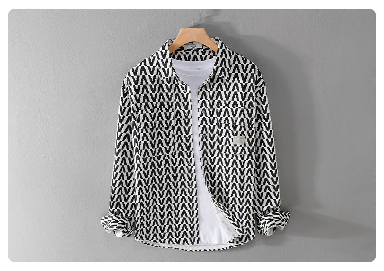Plaid Long Sleeve Casual Loose Shirt