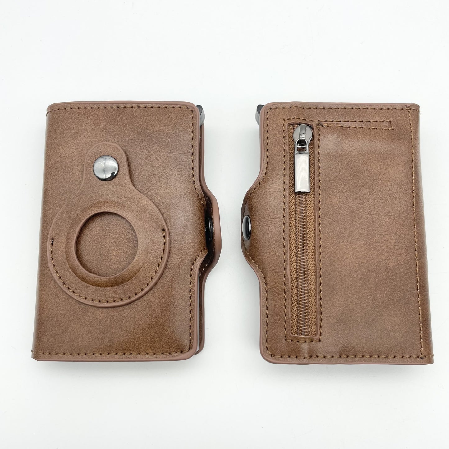Men's Card Clamp Metal Wallet