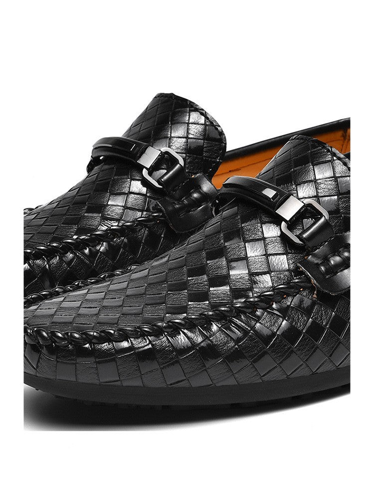 Casual Leather Shoes Flat Heel