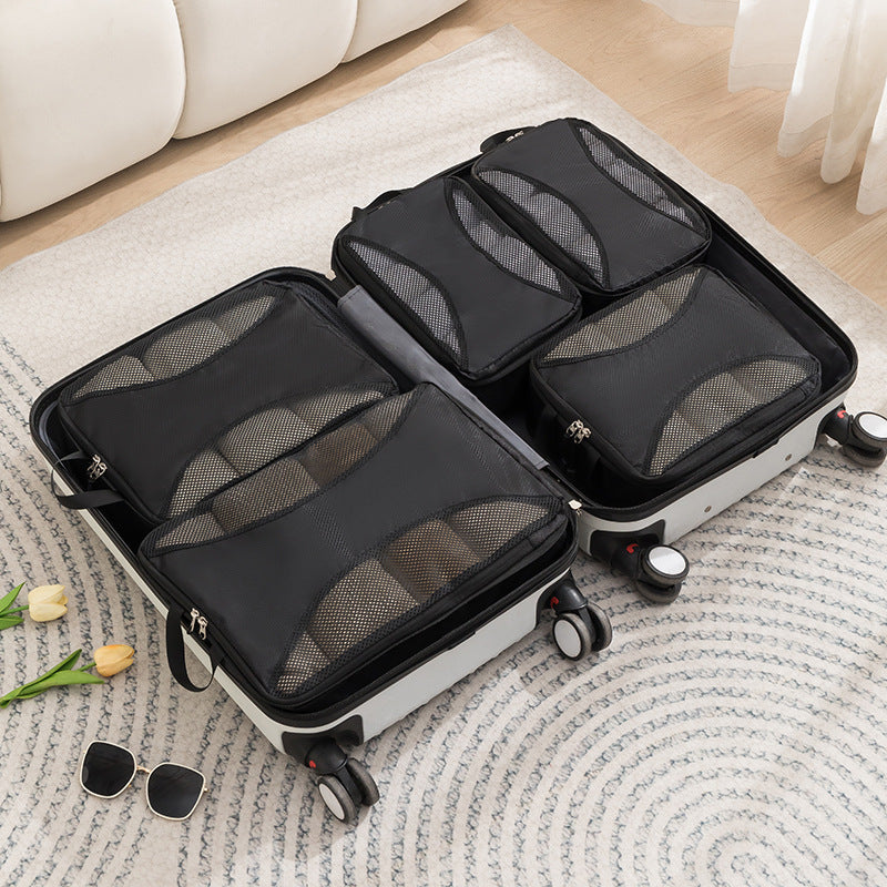 Travel Compressed Set Luggage Organizing Folders Large Capacity Business Trip Storage Bag