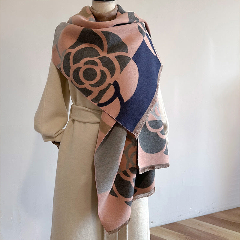 Dual-Use Warm Scarf Winter Cloak