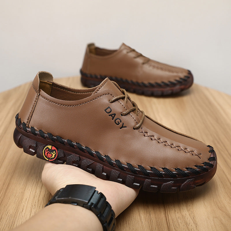 Leather New Designs Soft Loafers Shoes