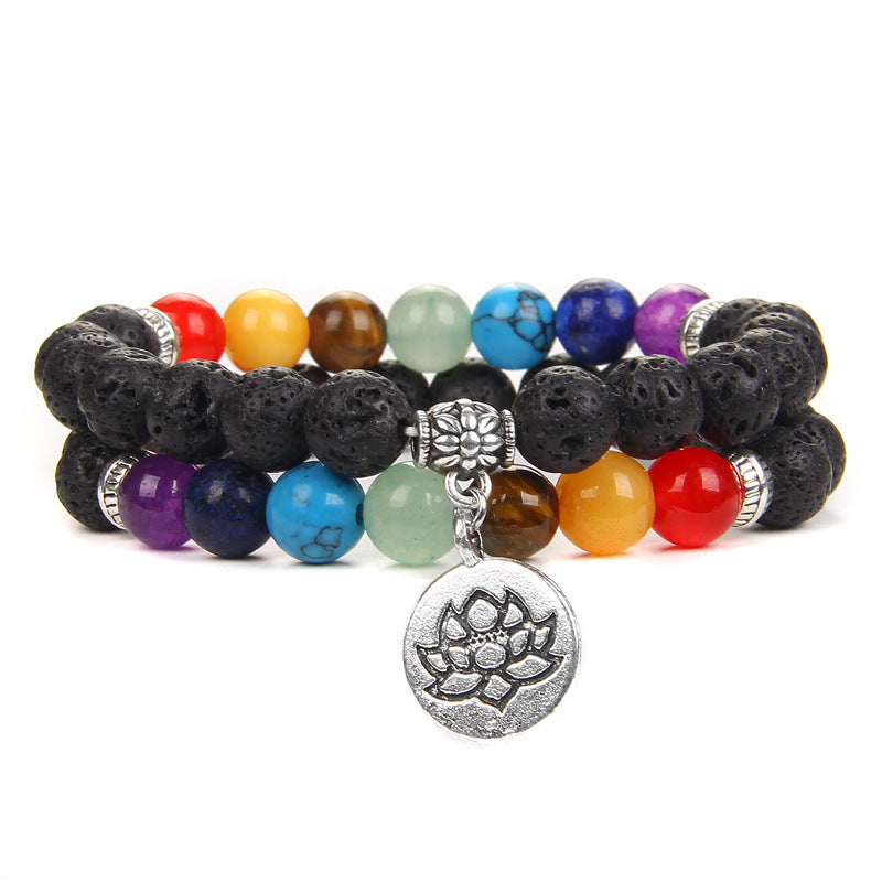 Seven Chakra Yoga Energy Bracelets