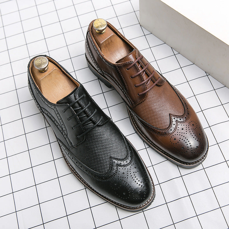 Business and Casual Formal Wear Pumps Leather Shoes