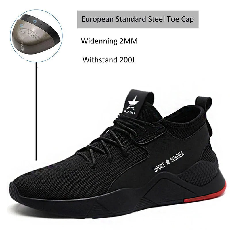 Work Safety Shoes Steel Toe Cap