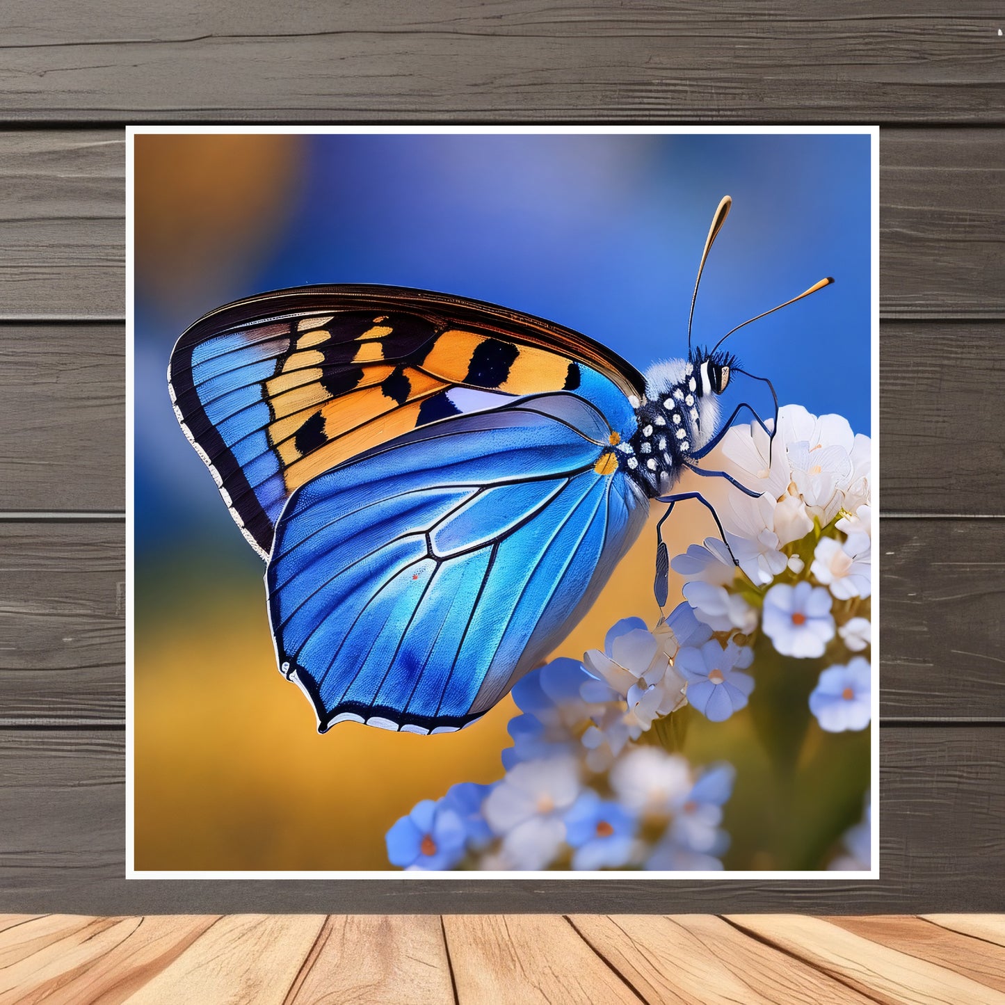 Poster on Premium Matte Paper Angel Butterfly Super Natural Special Bugs Art Design 6