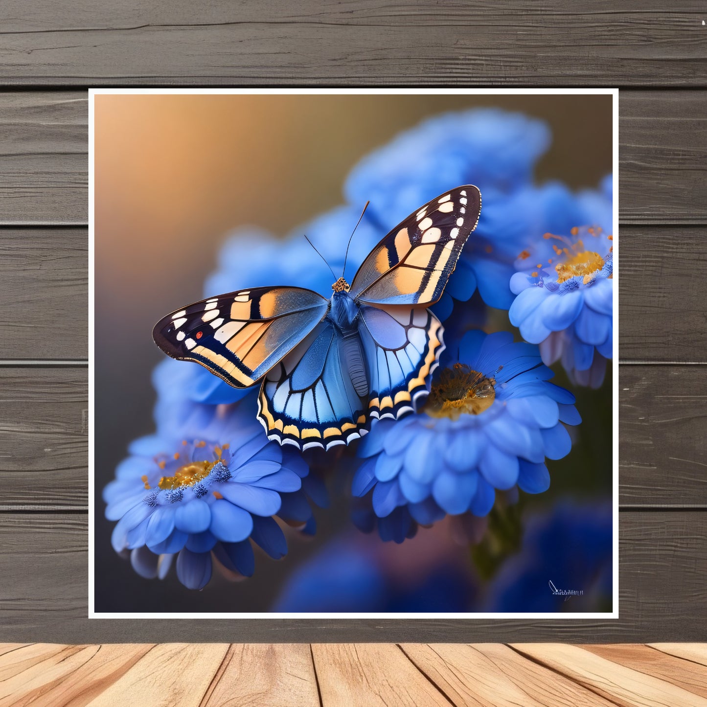 Angel Butterfly Super Natural Special Bugs Art Design sur Premium Matte Paper Restaurant ou Shop Design Grande Résolution 5