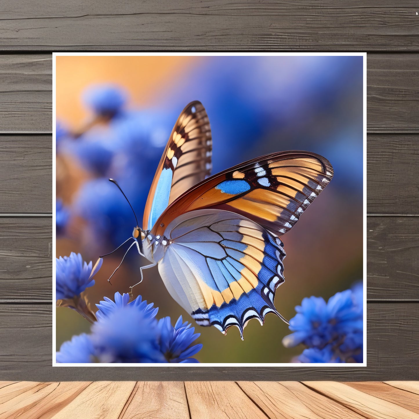 Poster on Premium Matte Paper Angel Butterfly Super Natural Special Bugs Art Design 4