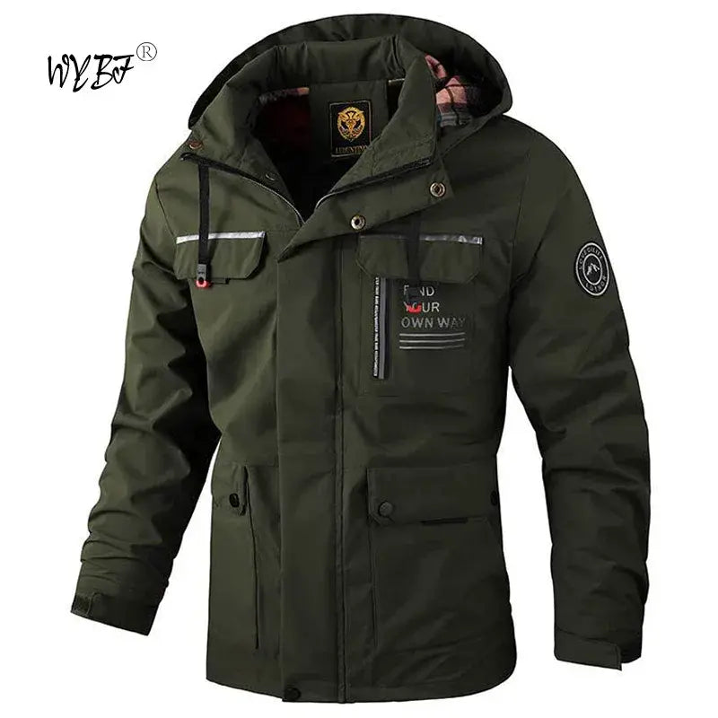 2024 Autumn Winter Spring Windproof Unisex Men's and Women's Fashion Jacket Casual Outdoor Nature Hike Camping Fishing Riding